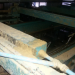 Used stick sorting conveyor, packing line