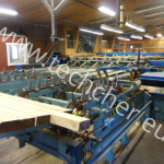 Used lumber sorting line from Sweden